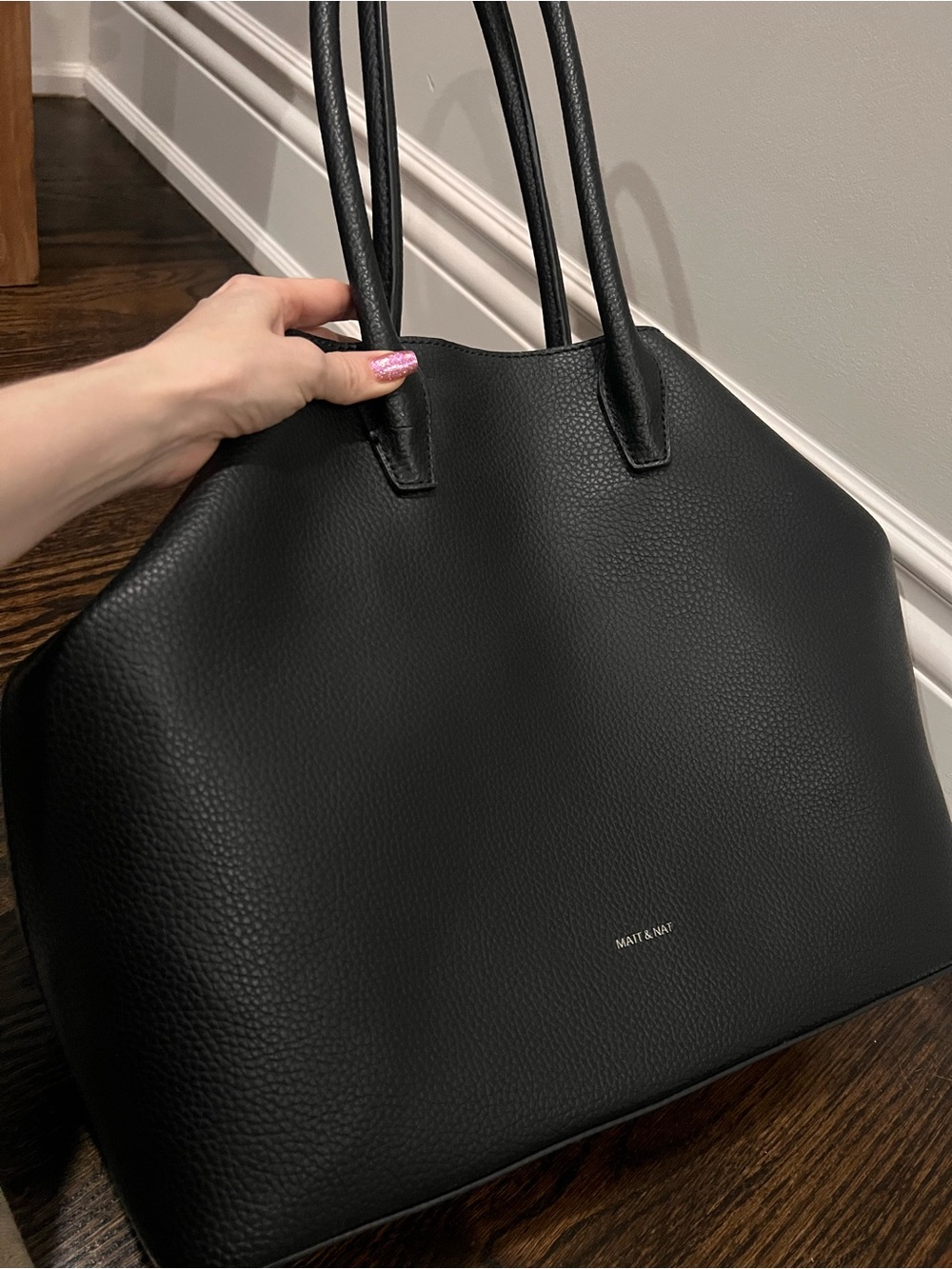 Matt & Nat Purity Black Tote